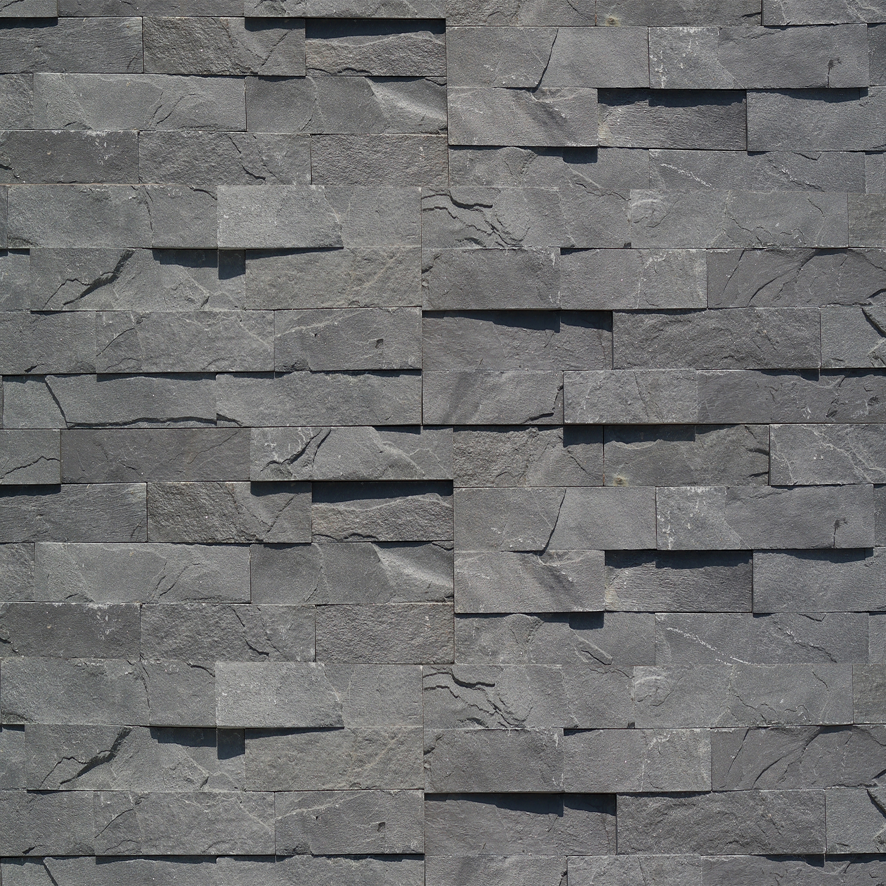 Citali Series Ash 6 x 24 Natural Stacked Stone Panel