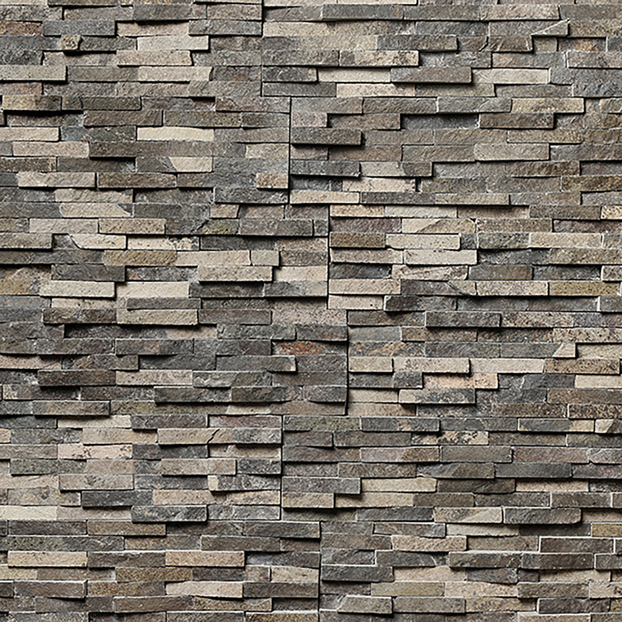 Citali Series Eos 6 x 24 Natural Stacked Stone Panel